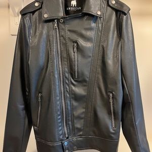 American Stitch faux Leather Jacket